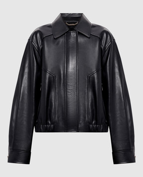 Versace Черная кожаная куртка 10228131A16885