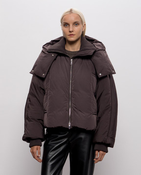 Max Mara Sportmax Коричневый пуховик DUOMO SPXDUOMO