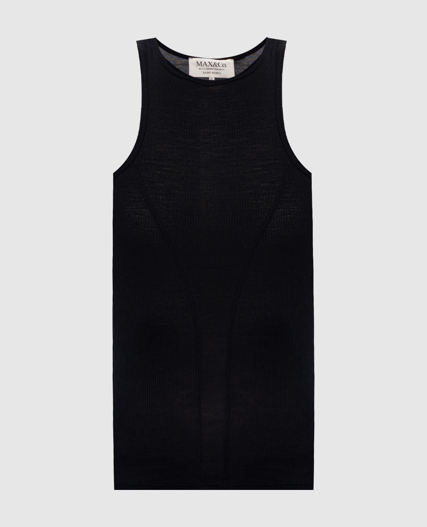 Черная майка PASCIA