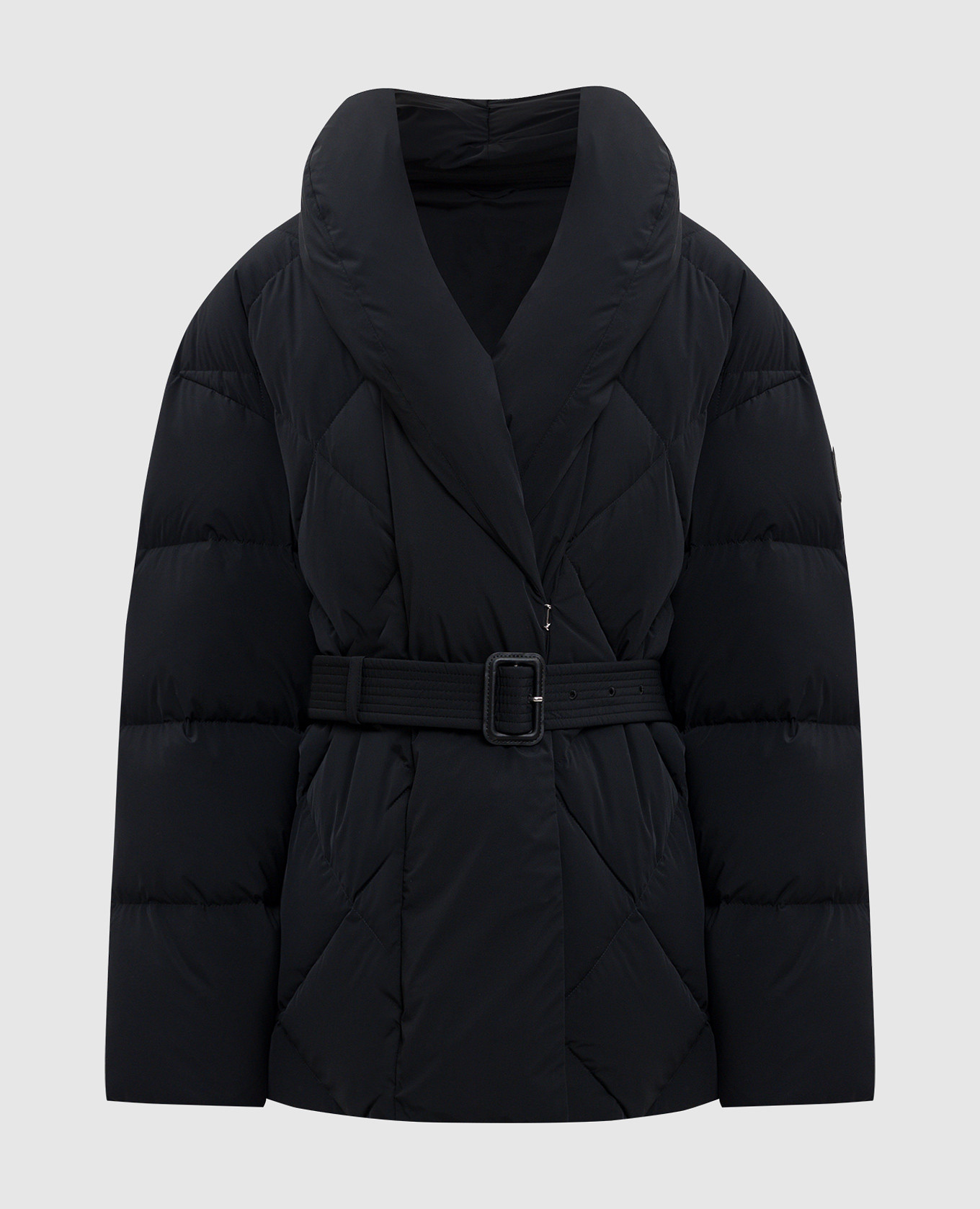 Черный пуховик OLIVE