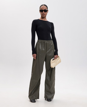 Maison Margiela MM6 Штани кольору хакі S52KA0575S53057