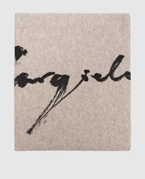 Maison Margiela MM6 Серый шарф с шерстью S52TE0064M13288