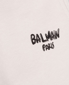 Balmain Дитячі сірі джогери BZ6H60Z3183610