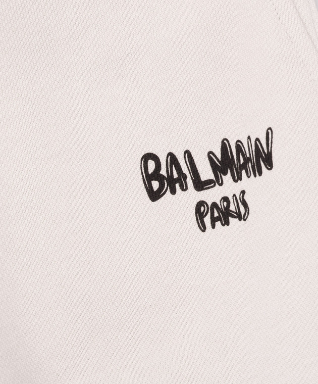 Balmain Дитячі сірі джогери BZ6H60Z31831014 зображення 3
