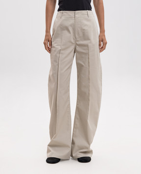 Maison Margiela MM6 Бежеві штани S52KA0582M36019