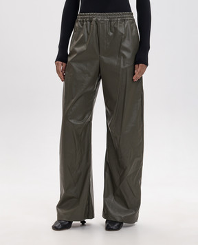 Maison Margiela MM6 Штани кольору хакі S52KA0575S53057