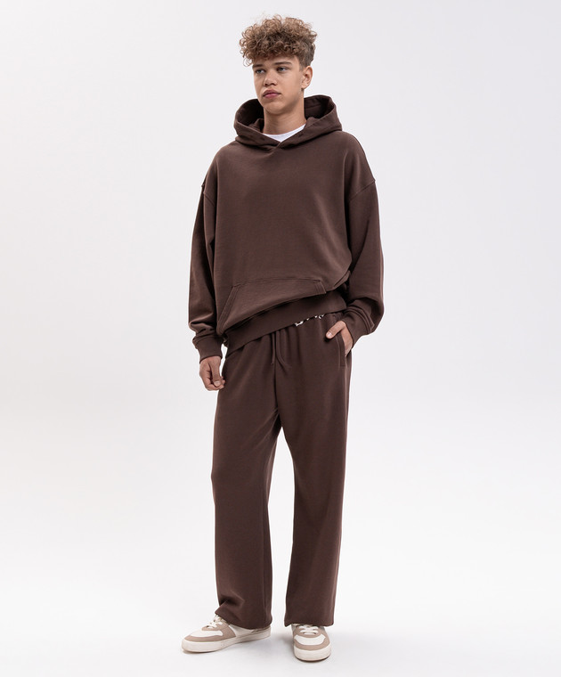Palm Angels Коричневые худи PAMBB003FL005 изображение 2