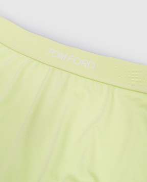 Tom Ford Зелені трусики з високою посадкою KNJ008JEX166