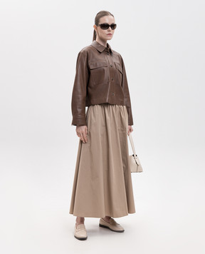 Max Mara Weekend Бежевая юбка AGUZZE WKDAGUZZE