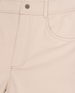 Brunello Cucinelli Дитячі бежеві штани BH827E656A