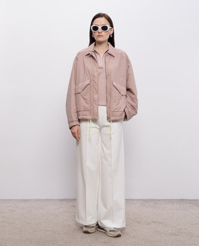 Herno Рожеве поло JPL00113D52056