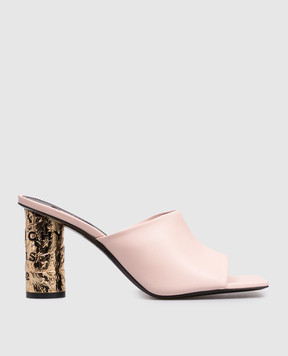Givenchy Розовые кожаные мюли BE30AFE1J7
