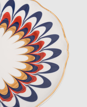 Bitossi Home Обеденная фарфоровая тарелка Flora ABR01001