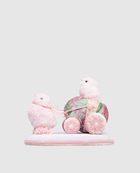 EDG Пасхальная декоративная тележка с цыплятами 8101489A999