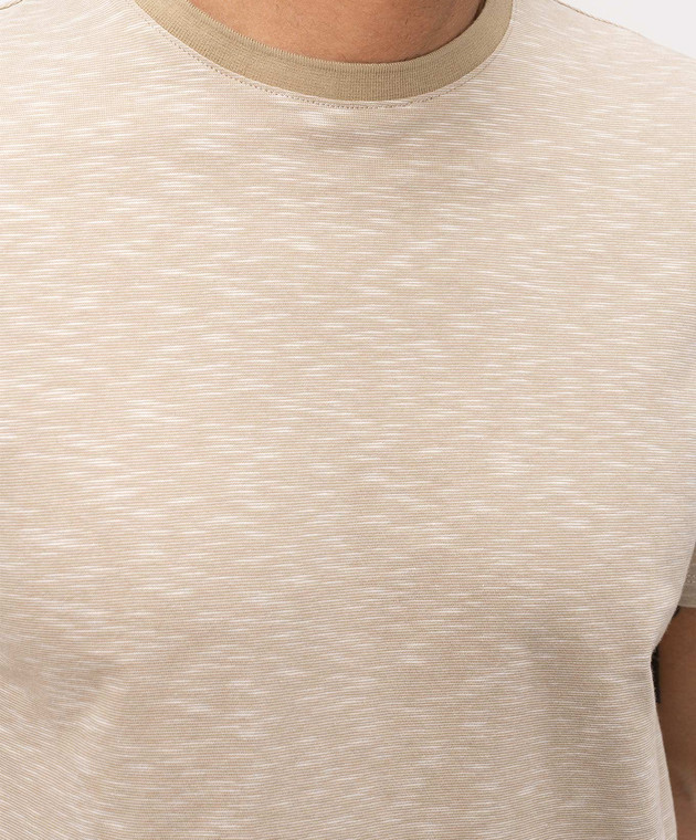 Florentino Бежевая футболка 126761611658 изображение 5