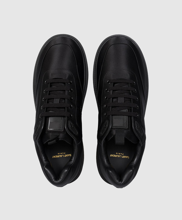 Saint Laurent Черные кроссовки ALTMAN 862660AAGCD изображение 4