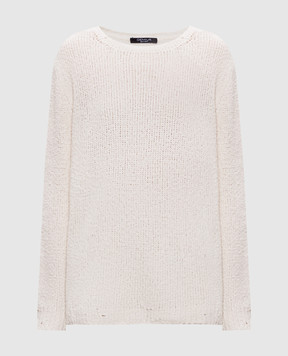 Demiur Белый джемпер UK140BOTANIC
