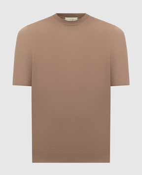 Cashmere&Whiskey Коричневая футболка MB003