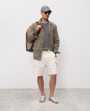 Brunello Cucinelli Серый джемпер M29806200P