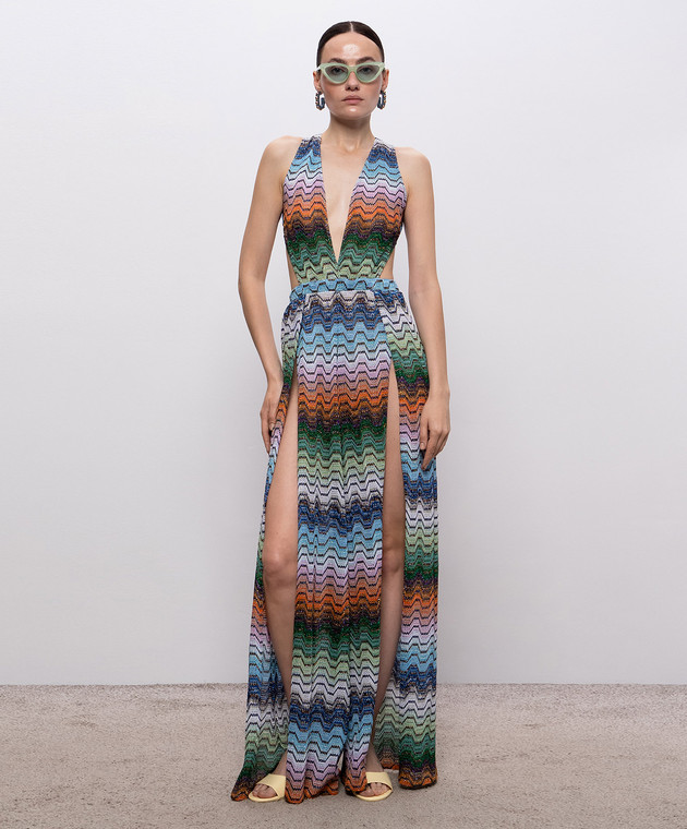Missoni Комбинезон с открытой спиной в узор MC25SG04BR015D изображение 2