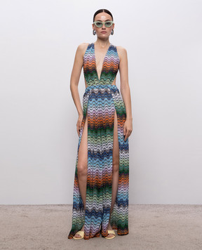 Missoni Комбінезон з відритою спиною у візерунок MC25SG04BR015D