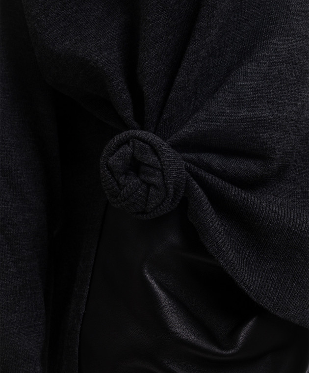 Magda Butrym Сірий джемпер з вовни KNITWEAR37LONGSL301926 зображення 5