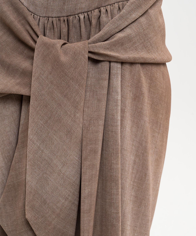 Ermanno Scervino Коричнева спідниця D482O704RWK зображення 5