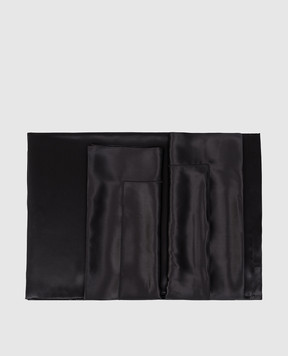 Fazzini Чорний комплект постільної білизни із шовку La Galleria LAGCOCO240X220QQ