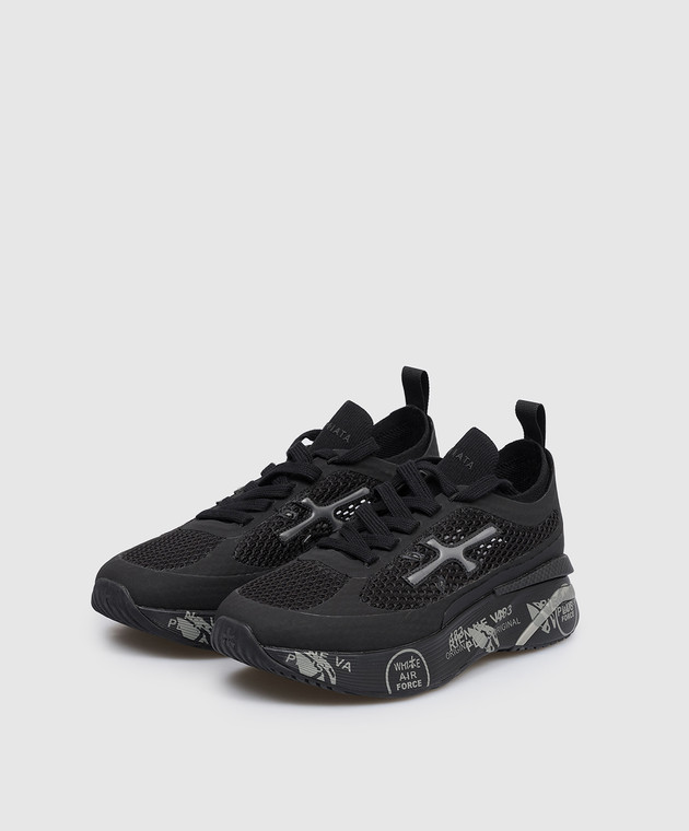 Premiata Черные кроссовки Moerun MOERUND018261 изображение 2