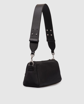 Ami Paris Чорна сумка Marsel з емблемою ULL707AW0001