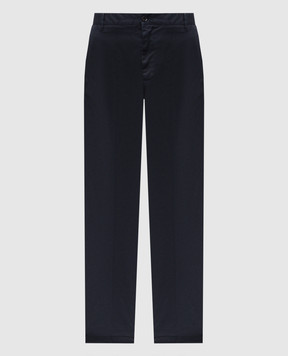 ISAIA Синие брюки PNT046XP871