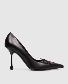 Jimmy Choo Чорні шкіряні туфлі Scarlett SCARLETT95NAP
