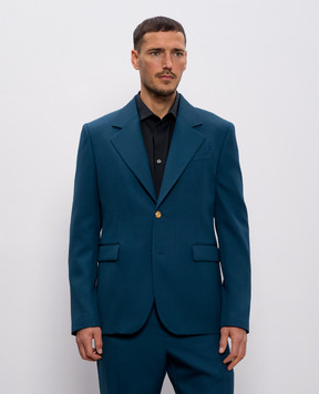 Versace Зелений піджак з вовни 10196201A16732