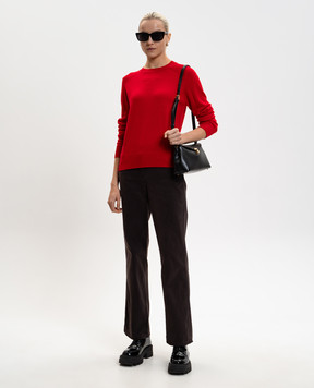 Max & Co Червоний джемпер BERLINA з вовни з логотипом MCOBERLINA