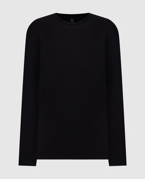 Intoca Чорний лонгслів з бавовни DIOSBASICPOUD45