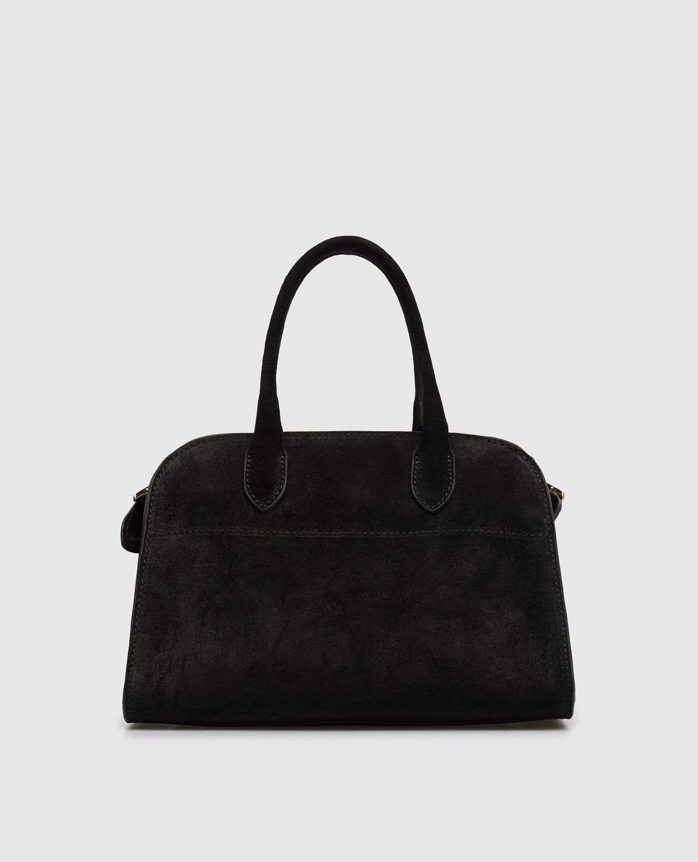 Черная замшевая сумка