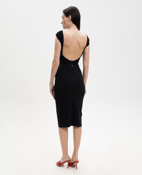 Versace Чорна сукня з відкритою спиною 10243991A17409