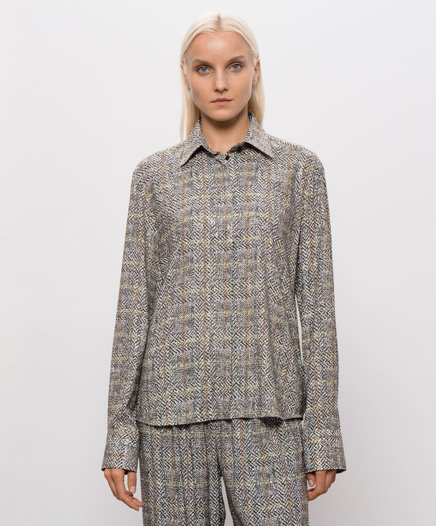 Ermanno Scervino Блуза з кристалами D492K361CTWEK зображення 3