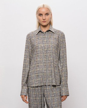 Ermanno Scervino Блуза с кристаллами D492K361CTWEK