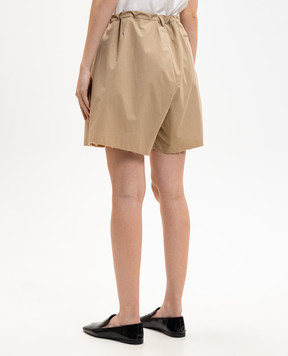 Maison Margiela MM6 Коричневі шорти S62MU0071M35858