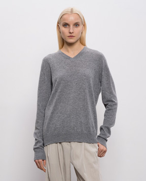 The Row Серый пуловер Nian из кашемира 10682Y986