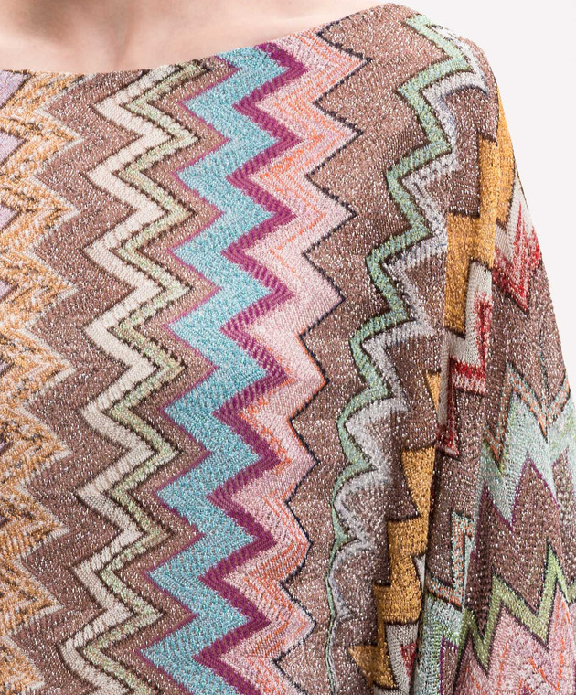 Missoni Топ у візерунок з люрексом MS26SK06BR014K зображення 5