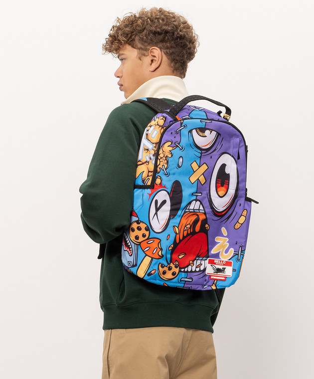 Sprayground Детский фиолетовый рюкзак Beyond Shark 910B8644NSZ изображение 2