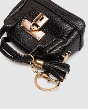 Gianni Notaro Чорний брелок у вигляді сумки 8824CHARME