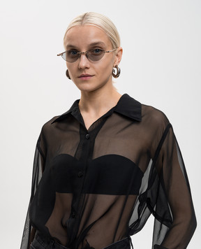 Kuboraum Золотисті сонцезахисні окуляри H64 KRSH64PG0000004G