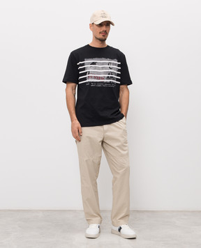 Iceberg Чорна футболка з принтом Looney Tunes F0246325