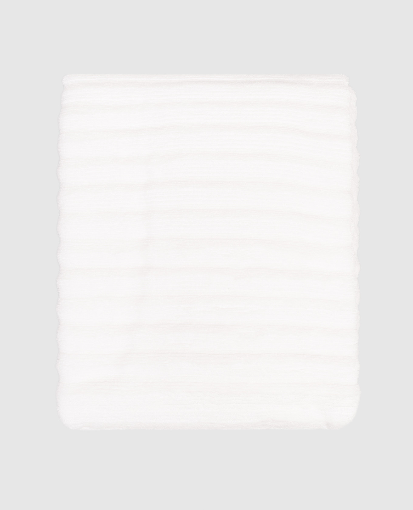 Белое махровое полотенце Key West