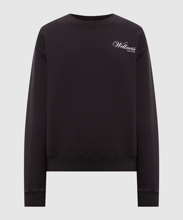 Sporty & Rich Коричневий утеплений світшот Soho ST098711083BR29