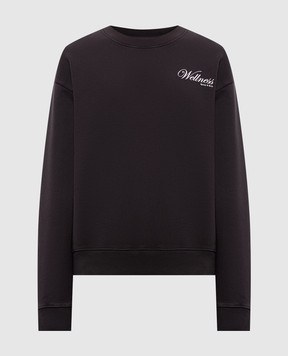 Sporty & Rich Коричневий утеплений світшот Soho ST098711083BR29