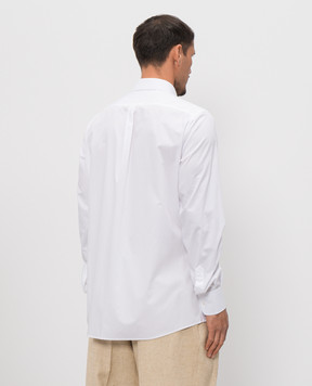 Dolce&Gabbana Белая рубашка Martini из хлопка G5ML1TFU5T9